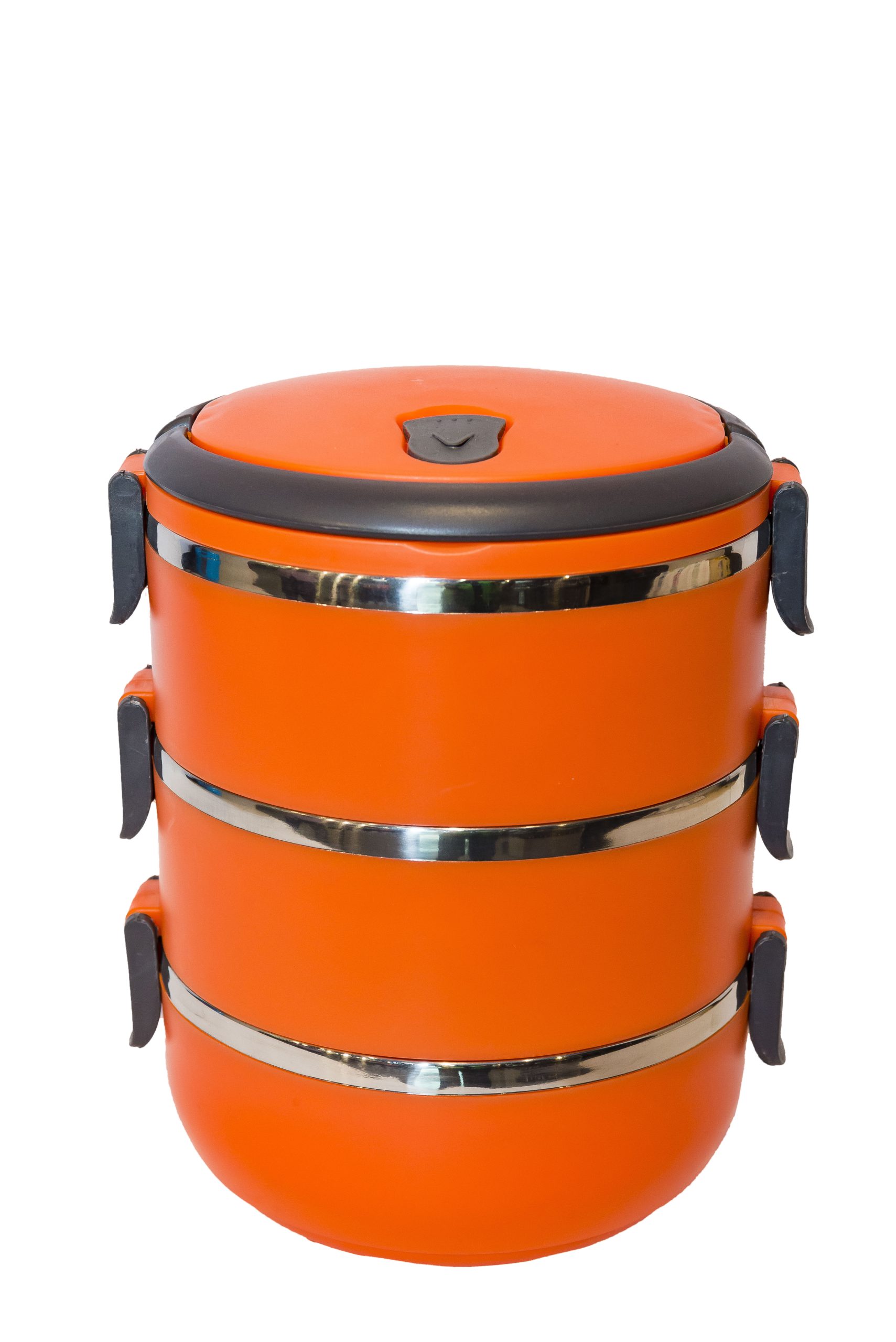NHLB54 – Stainless Steel Lunch Box 3 Tier With Safety Lock – South East